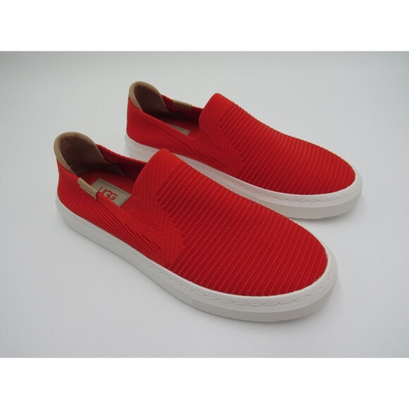 UGG Womens Red Casual Shoes Size 9 Alameda Sammy Slip-On Stretch Comfort VGUC - Picture 3 of 16